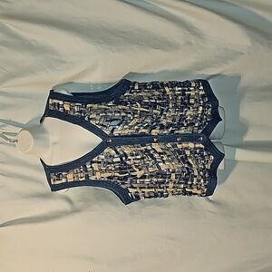 Victoria Jones Woman Denim Vest